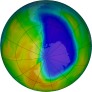 Antarctic Ozone 2016-10-19